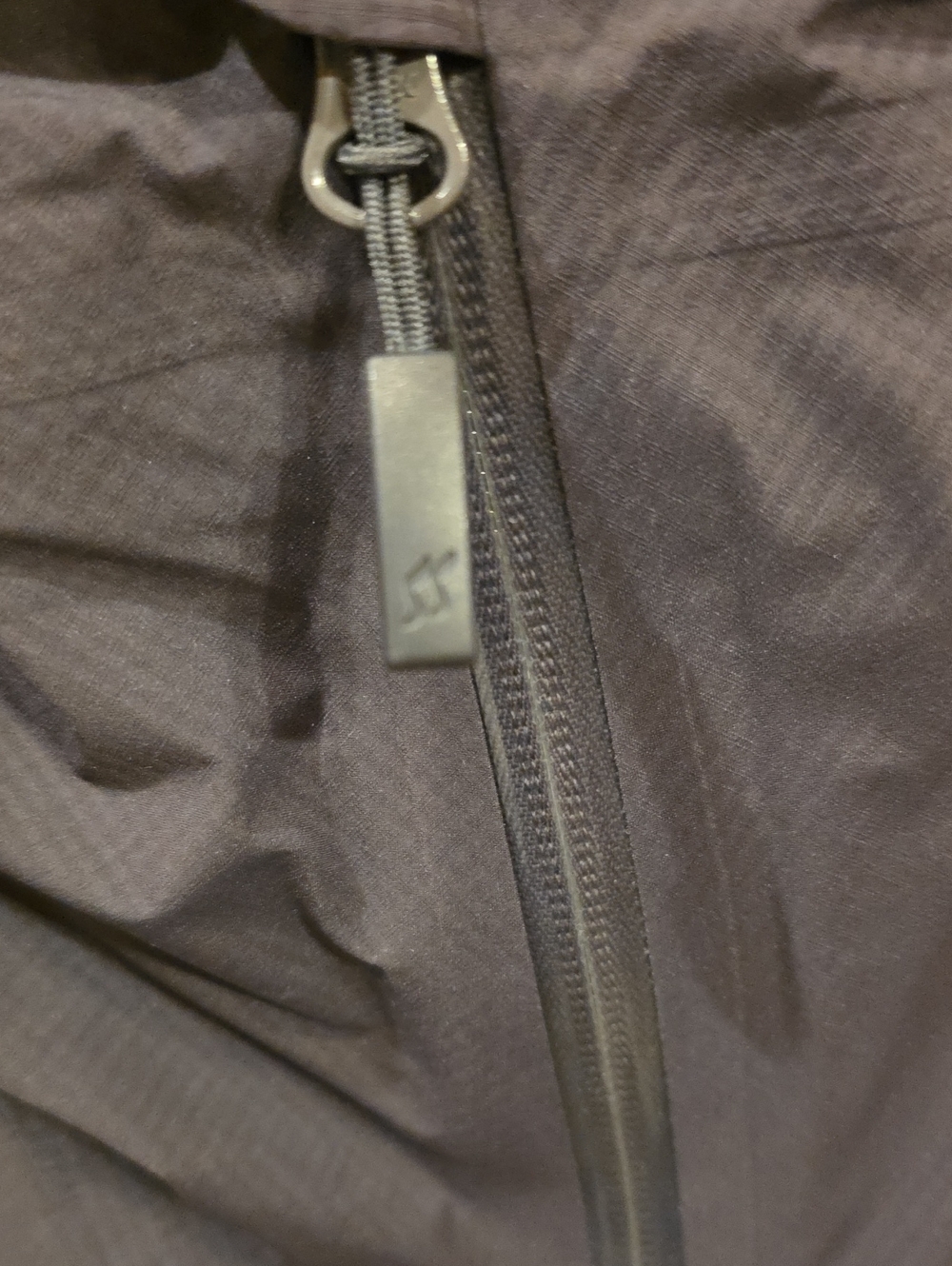 Rab Women's Lightweight Waterproof Hooded Jacket - Dark Gray - Picture 6 of 13